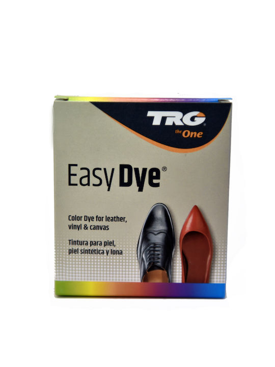 TRG the One Easy Dye Dye for Leather Shoes Black Velvet-Black Metal 25ml