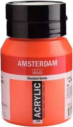 Royal Talens Ακρυλικό Χρώμα Ζωγραφικής Naphthol Red Light 398 500ml