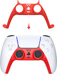 Plastic PS5 Controller Skin Red