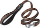 Ferplast Giotto Leather Dog Leash/Lead in Brown 1.2m x 20cm