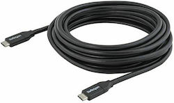 StarTech USB 2.0 Cable USB-C male - USB-C male Μαύρο 4m (USB2C5C4M)