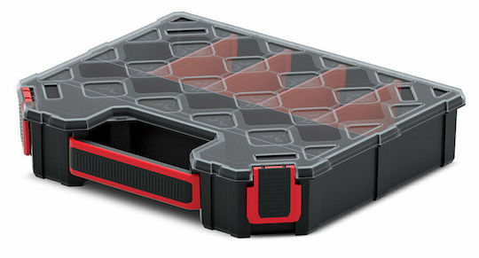 Kistenberg Tool Compartment Organiser With Adjustable Dividers Black 39x28.4x6cm