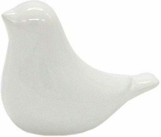 Art et Lumiere Decorative Bird Ceramic in Λευκό 11.5x6.5x10.5cm 1pcs