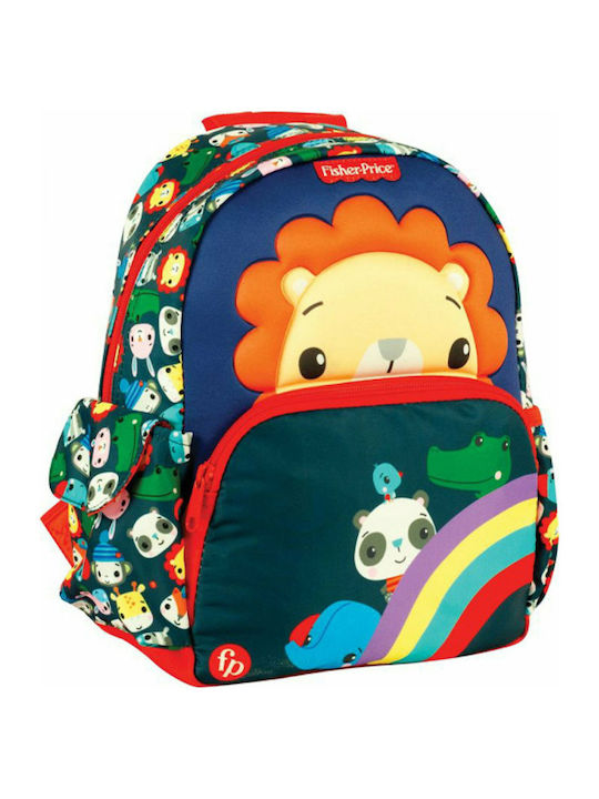 Fisher Price Happy Lion Πολύχρωμη Πολύχρωμο Schulranzen Rucksack Kindergarten Mehrfarbig