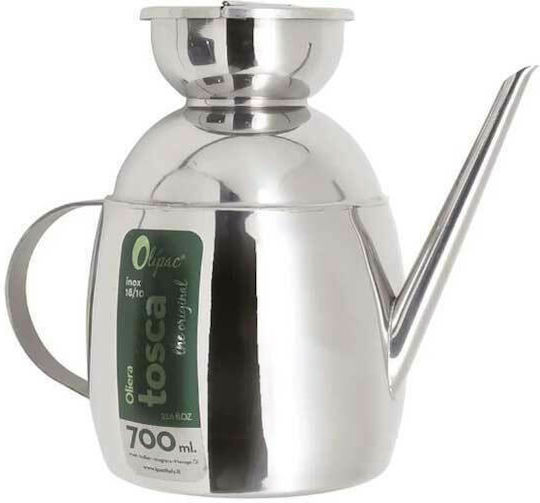 Olipac Tosca Ölkanne aus Edelstahl mit Ausgießer 700ml
