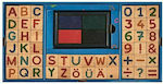 Moses Stamps Letters and Numbers