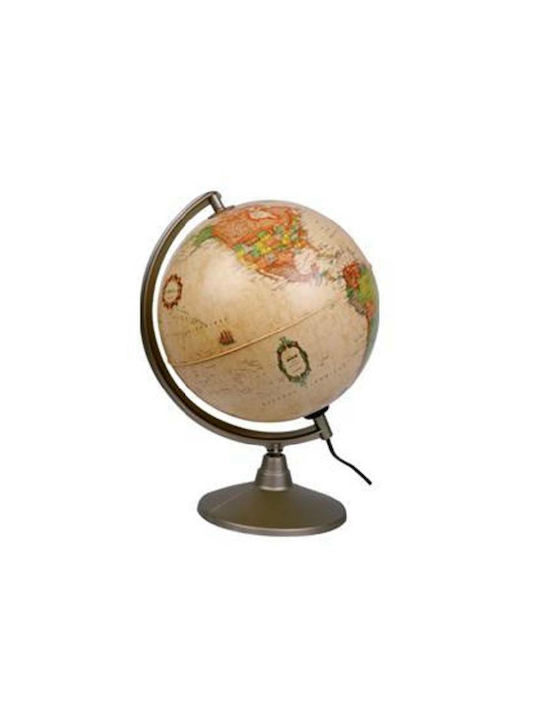 Glob Marco Polo în greacă cu lumină 26cm