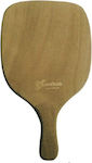 Αθλοπαιδιά Strandracket Beige 320gr mit Geradem Griff Beige