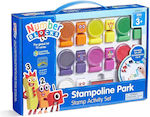 Learning Resources Numberblocks Stampoline Park Stamp Activity Set Educational Toy Letters & Numbers for 3+ Years Old