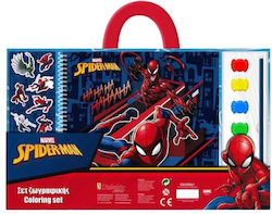 Διακάκης Spiderman Colouring Set in Case