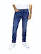 Piers Men's Jeans Pants with Slim Fit Blue