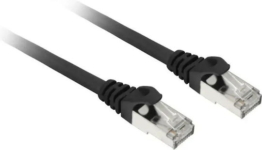 Sharkoon S/FTP Cat.7a Network Cable Ethernet 0.5m Black