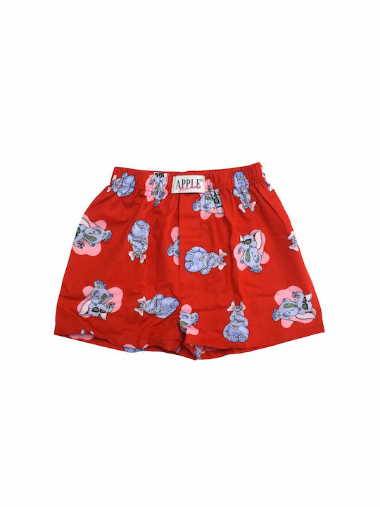 Apple Boxer Kids Boxer Red 1pcs