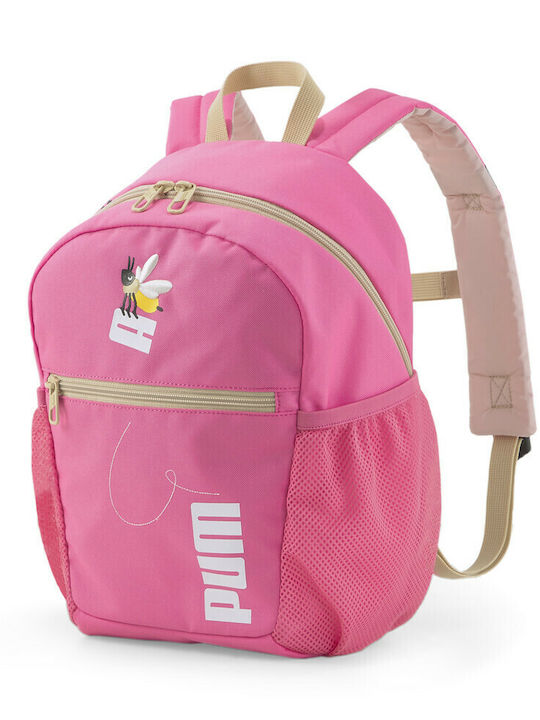 Puma Small World School Bag Backpack Kindergarten in Pink color