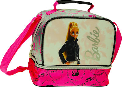 Gim Barbie Trend Flash Geantă pentru mâncare pe umăr Fuchsia Barbie L20 x L15 x Î21cm