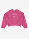 Nike Kids Fleece Sweatshirt Fuchsia Trend Crew