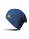 Beanie Männer Beanie mit Rippstrick Azure