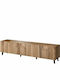 TV Stand Wooden Vamos 200 Beige L200xW40xH52cm