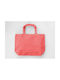 Μεγάλη βαμβακερή Τσάντα για Ψώνια 46x31x12 cm | Large Canvas Shopper | CA-4631 LCS Watermelon