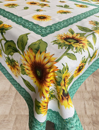 Palatex Tischtuch Sunset Grün 140x180cm