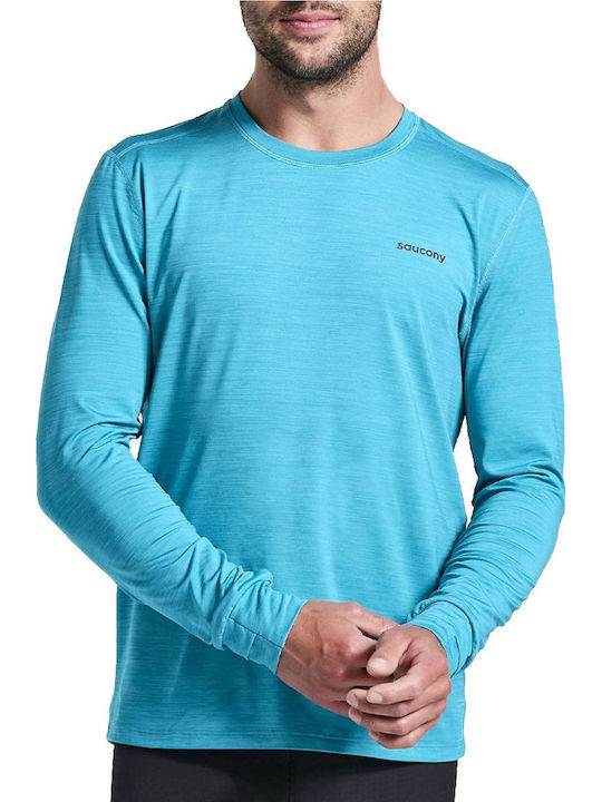 Saucony Boulder Μπλούζα Τιρκουάζ