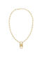 Tommy Hilfiger Necklace Monogram from Gold Plated Steel