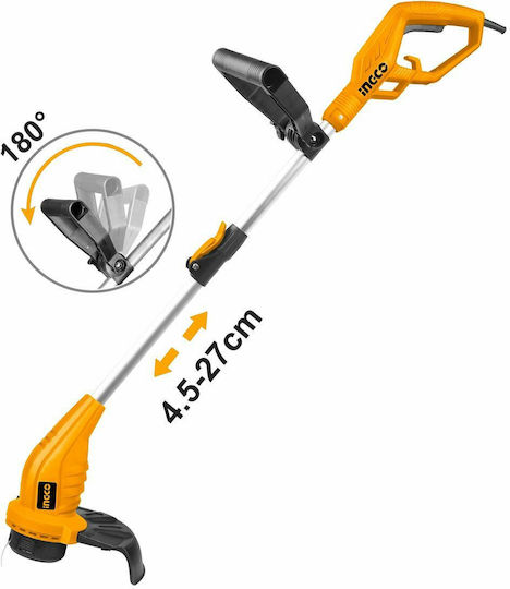 Ingco Ηλεκτρικό Χορτοκοπτικό Ώμου / Χειρός 350W 2.3kg