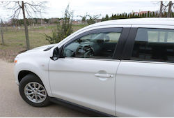 Szatuna Classic Σετ Ανεμοθραύστες Μπροστινοί για Mitsubishi Asx 2τμχ 2424
