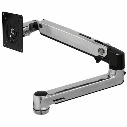 Ergotron LX Βάση Γραφείου Οθόνης έως 40" με Βραχίονα Ασημί