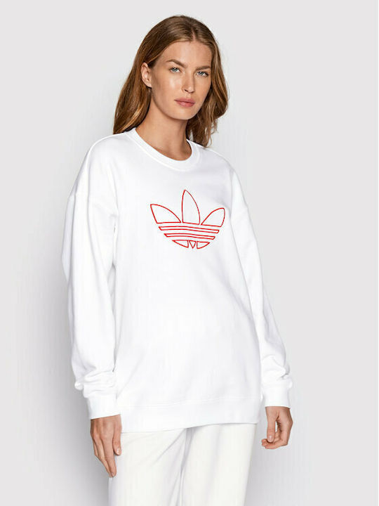 adidas Sweatshirt White