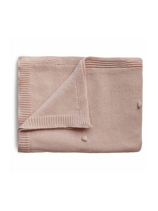 Mushie Nursery Swaddling Blanket Dots 80x100cm Mushie Nursery Swaddling Blanket Dots 80x100cm