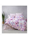 Mc Decor Lila Σετ Σεντόνια Μονά 170x240εκ. Λιλά (3τμχ)
