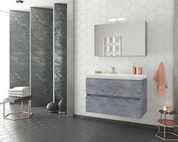 Drop Luxus 85 Waschtisch mit Waschbecken & Spie...
