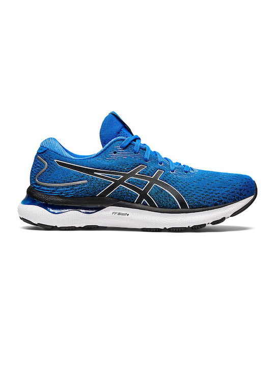 ASICS Gel-Nimbus 24 Ανδρικά Αθλητικά Παπούτσια Running Electric Blue / Piedmont Grey