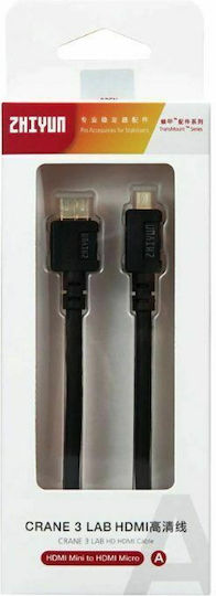 Zhiyun HDMI Mini to HDMI Micro Cable For Crane 3S/Crane 3 Lab/Weebill-S