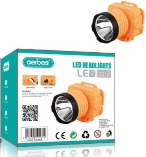 Aerbes Rechargeable Headlamp LED Aerbes AB-Z995 Orange