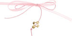 Bellissimo Christening Charm Pin Pink 50pcs