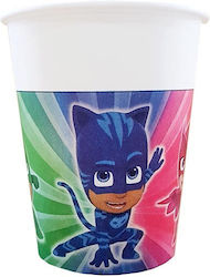 Procos Ποτήρια Χαρτινα Pj Masks Ποτήρι για Party 8τμχ Procos Ποτήρια Χαρτινα Pj Masks Ποτήρι για Party 8τμχ