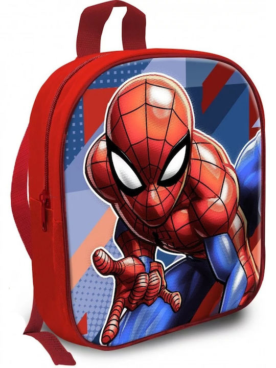 Kids Licensing Σχολική Τσάντα Πλάτης Νηπιαγωγείου Κόκκινη