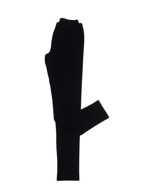 Trax Leggings pentru Copii Lung Negru