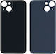 Battery Cover Type A Without Camera Glass Black for iPhone 13