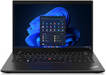 Lenovo ThinkPad L14 Gen 3 (Intel) 14" IPS FHD (i7-1255U/16GB/512GB SSD/W10 Pro) Thunder Black (GR Keyboard)