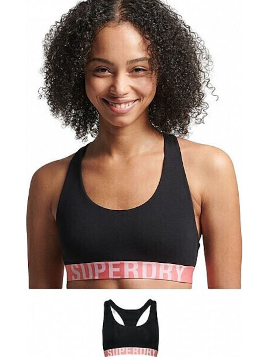 Women's Sports Bra without Padding Black