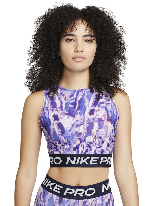 Dri-Fit Pro Women's Athletic Sports Bra Purple