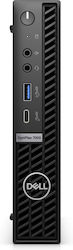 Dell OptiPlex 7000 MFF SFF Desktop PC (i7-12700T/16GB DDR5/256GB SSD/W11 Pro)