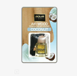 Aqua Agățătoare Lichid Aromatic Mașină Air Wood Nucă de cocos 6.5ml 1buc