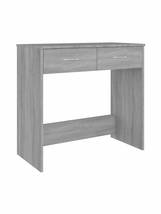 Desk Grey Sonoma 80x40x75cm