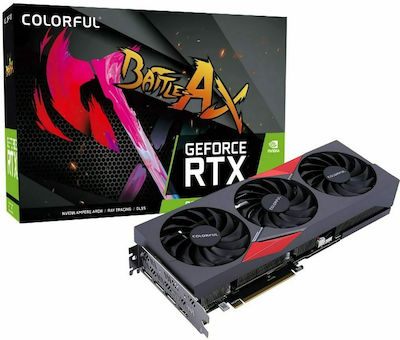 Colorful GeForce RTX 3050 8GB GDDR6 NB EX-V Κάρτα Γραφικών PCI-E x16 4.0 με HDMI και 3 DisplayPort