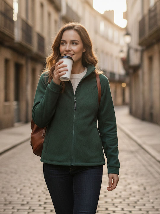 Thor 350 Ανδρική Ζακέτα Fleece Bottle Green