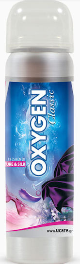 Ucare Αρωματικό Σπρέι Αυτοκινήτου Oxygen Classic Nature & Silk 75ml